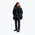 Pánský zateplený kabát Woolrich Arctic Detachable Fur Parka melton blue 2