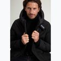 Pánský zateplený kabát Woolrich Polar High Collar Parka black 4
