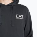 Pánská mikina EA7 Emporio Armani Train Logo Series Hoodie Extended Logo Coft night blue/white logo 3