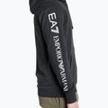 Pánská mikina EA7 Emporio Armani Train Logo Series Hoodie Extended Logo Coft night blue/white logo 4