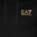 Pánská mikina EA7 Emporio Armani Train Logo Series Hoodie Extended Logo Coft black/gold logo 7