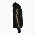 Pánská mikina EA7 Emporio Armani Train Logo Series Hoodie Extended Logo Coft black/gold logo 8