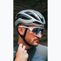 Cyklistická přilba KASK Elemento stříbrná 4