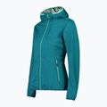 Dámská softshellová bunda CMP zelená 31A5276/E982 2