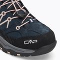 Dětské trekové boty CMP Rigel Mid Wp asphalt/rose 7