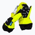 Dětské snowboardové rukavice Level Animal Mitt modro-červené 4174