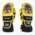 Dětské lyžařské rukavice Level Worldcup Jr Cf Mitt žluté 4116 3