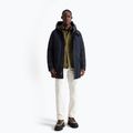 Pánská bunda  Woolrich Polar High Collar Parka melton blue 2