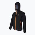 Pánská větrovka Montura Premium Wind Hoody nero/mandarino 3