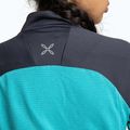 Dámská mikina Montura Rise Maglia turquoise/graphite blue 5