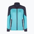 Dámská mikina Montura Rise Maglia turquoise/graphite blue 7