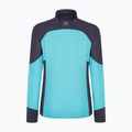 Dámská mikina Montura Rise Maglia turquoise/graphite blue 8