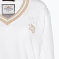 Dámská mikina  Aeronautica Militare Lady V-Neck bianco ottico 3