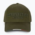 Pánská kšiltovka  Aeronautica Militare Basic With Metal Eagle military green 2