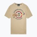 Pánské tričko Aeronautica Militare Squadriglia degli Assi antilopa beige