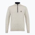 Pánský svetr Aeronautica Militare 1/2 Zip stone melange