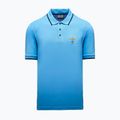 Tričko Aeronautica Militare PO1308UP00082 Polo silver lake blue
