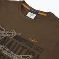 Pánské tričko Aeronautica Militare TS2535UJ00641 chestnut brown 3