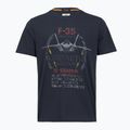 Pánské tričko Aeronautica Militare TS2536UJ00641 navy blue