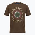 Pánské tričko Aeronautica Militare TS2538UJ00727 chestnut brown
