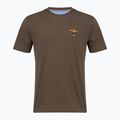 Pánské tričko Aeronautica Militare TS1580UJ00372 chestnut brown