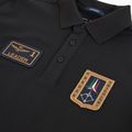 Pánské tričko Aeronautica Militare PO1927UP00191 Polo jet black 3