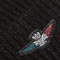 Pánská zimní čepice Czapka Aeronautica Militare 262CU0034UL00451 jet black 3