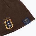 Pánská zimní čepice Czapka Aeronautica Militare 262CU0092UL00450 chestnut brown 3