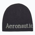 Pánská zimní čepice Czapka Aeronautica Militare 262CU0093UL00450 jet black
