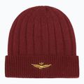 Pánská zimní čepice Czapka Aeronautica Militare 262CU0098UL00485 bordeaux