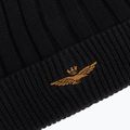 Pánská zimní čepice Czapka Aeronautica Militare 262CU0098UL00485 jet black 3