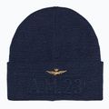 Pánská zimní čepice Czapka Aeronautica Militare 262CU0099UL00949 Blu Navy