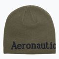 Pánská zimní čepice Czapka Aeronautica Militare 262CU0093UL00450 Tea Leaf