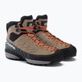 Dámské přístupové boty SCARPA Mescalito Mid GTX hnědé 72097-202 5