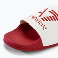 Pantofle EA7 Emporio Armani Water Sports Visibility salsa/white 7