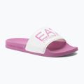 Pantofle EA7 Emporio Armani Water Sports Visibility cyclamen/white
