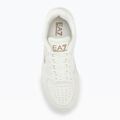 Boty EA7 Emporio Armani Summer Court triple off white/tan 5