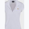 Dámské polo tričko  EA7 Emporio Armani Train Costa Smeralda white 3