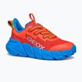 Juniorské boty Geox Flexyper Fast red/light blue 8