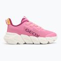 Juniorské boty Geox Flexyper Fast pink/yellow  2