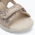 Dětské sandály Geox Macchia white/gold 7
