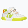 Dětské boty Geox Gisli white/fluo green 8