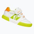 Dětské boty Geox Gisli white/fluo green 10