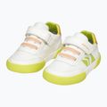 Dětské boty Geox Gisli white/fluo green 15