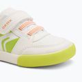 Dětské boty Geox Gisli white/fluo green 7
