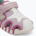 Dětské sandály Geox Iupidoo white/fuchsia 7