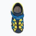 Dětské sandály Geox Iupidoo navy/fluo yellow 5