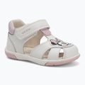 Dětské sandály Geox Zapito white/pink