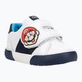 Dětské boty Geox Gisli bílá/navy/orange 8