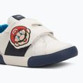 Dětské boty Geox Gisli bílá/navy/orange 7